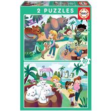 Educa 2x20 Parça Hayvanat Bahçesi Puzzle