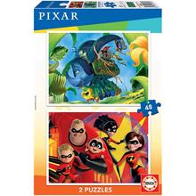 Educa 2x48 Parça Bugs ve The Incredibles Çocuk Puzzle