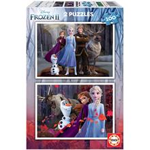 Educa 2x100 Parça Frozen 2 Kız Çocuk Yapboz