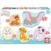 Educa Disney Animals Bebekler İçin Eğitici Yapboz Oyunu