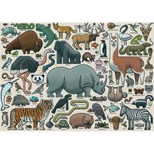 Ravensburger 1000 Parça Vahşi Hayvanlar Puzzle