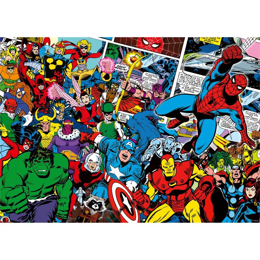 Ravensburger 1000 Parça Marvel Challenge Puzzle