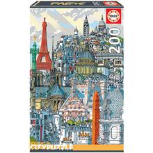 Educa 200 Parça Paris City Puzzle 18471