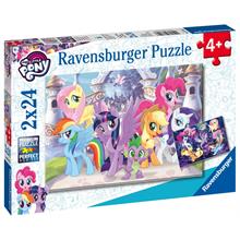 Ravensburger 2x24 Parça My Little Pony Kız Çocuk Puzzle