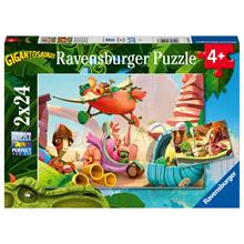 Ravensburger 2x24 Parça Gigantosaurus Çocuk Puzzle