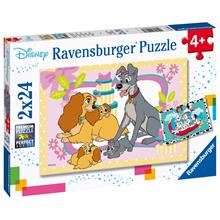 Ravensburger 2x24 Parça Walt Disney Favori Hayvanlar Puzzle