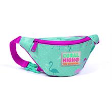Coral High Kids Bel Çantası Flamingo Desenli -Yeşil - Kız Çocuk 22571