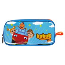 Kukuli İki Bölmeli Kalem Çantası