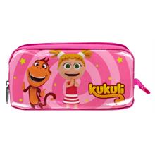 Kukuli Tinky İki Bölmeli Kalem Çantası - Kız çocuk