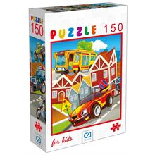 CA Games 150 Parça Arabalar Çocuk Puzzle