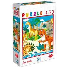 CA Games 150 Parça Dinazorlar Çocuk Puzzle