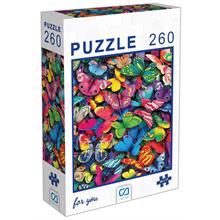 CA Games 260 Parça Kelebekler Puzzle