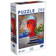 CA Games 260 Parça Kırmızı Kapı Puzzle
