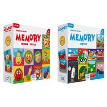 Ca Games Meyveler/Sebzeler ve Taşıtlar Memory Hafıza Eşleştirme Çocuk Oyunuı