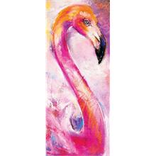 Blue Focus 78 Parça Pembe Flamingo Mini Puzzle