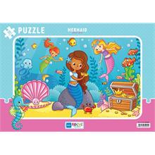 Blue Focus Deniz Kızı 30 Parça Frame Puzzle - Kız Çocuk