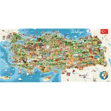 Anatolian 1500 Parça Panorama Türkiye Haritası Puzzle