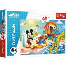 Trefl Çoçuk Mickey ve Arkadaşları Eğlenceli Bir Gün 60 Parça Puzzle