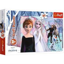 Trefl Çocuk 30 Parça Sihirli Frozen 2 Puzzle -Kız Çocuk