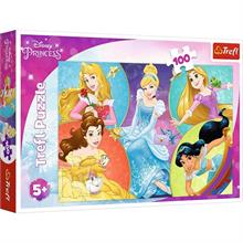 Trefl Çocuk 100 Parça Tatlı Prensesler Puzzle - Kız Çocuk