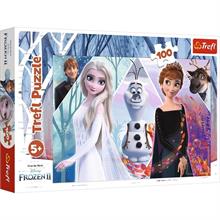 Trefl Çocuk 100 Parça Frozen Büyülü Disney Ülkesi Puzzle - Kız Çocuk