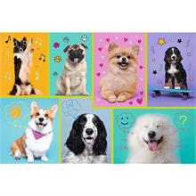 Trefl Çocuk 100 Parça Sevimli Köpekler Puzzle