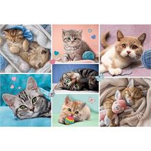 Trefl Çocuk 100 Parça Sevimli Kediler Puzzle