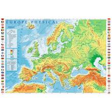 Trefl 1000 Parça Avrupa Fiziki Haritası