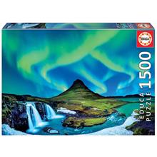 Educa 1500 Parça Kutup Işıkları Puzzle - Aurora Borealis