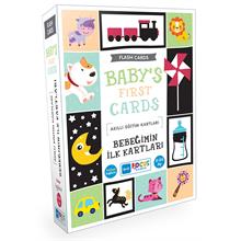 Blue Focus Bebeğimin İlk Kartları (Babys Fırst Cards) Eğitici Oyun Kartları - İngilizce Türkçe