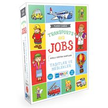 Blue Focus Taşıtlar ve Meslekler (Transports And Jobs) - Eğitici Oyun Kartları