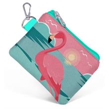 Coral High Pembe Flamingo Bozuk Para Çantası - Kız