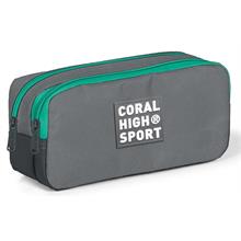 Coral High Sport İki Gözlü Açık Gri Kalem Çantası