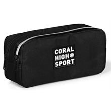 Coral High Sport İki Gözlü Siyah Kalem Çantası