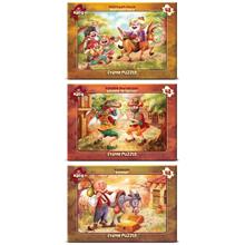 Art Puzzle 3x48 Parça Türk Mizah Serisi Frame Puzzle Seti