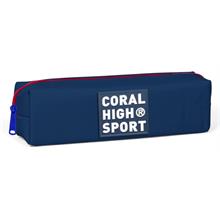 Coral High Sport Tek Bölmeli Lacivert Kalem Çantası