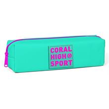 Coral High Sport Tek Bölmeli Yeşil Kalemlik