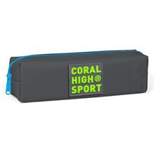 Coral High Sport Tek Bölmeli Gri Kalemlik