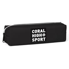 Coral High Sport Tek Bölmeli Siyah Kalemlik