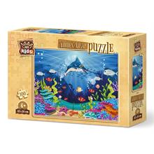 Art Kids Okyanus Trafiği 100 Parça Ahşap Puzzle