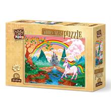 Art Kids Gökkuşağı Pony 100 Parça Ahşap Puzzle