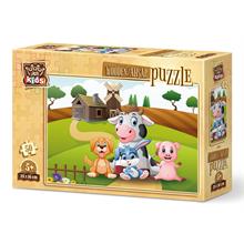 Art Kids Çiftlik Pozu 50 Parça Ahşap Puzzle