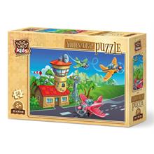 Art Kids Çılgın Pilotlar 50 Parça Ahşap Puzzle