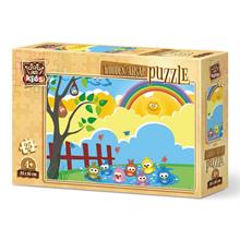 Art Kids Banyo Zamanı 25 Parça Ahşap Puzzle