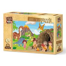 Art Kids Taş Devri Ailesi 25 Parça Ahşap Puzzle