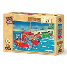 Art Kids Mutlu Fok Balıkları 25 Parça Ahşap Puzzle