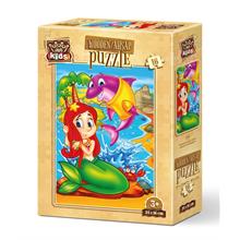 Art Kids Denizkızı ve Arkadaşları 16 Parça Ahşap Puzzle