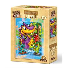 Art Kids Balıkçı Dinazorlar 16 Parça Ahşap Puzzle