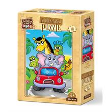 Art Kids Kaptan Fil 16 Parça Ahşap Puzzle