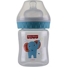 Fisher-Price Geniş Ağız 125ml PP Biberon - Mavi